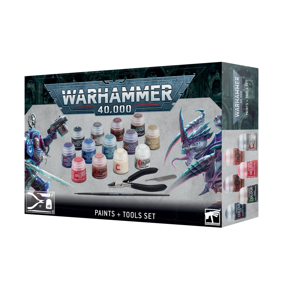 40K PAINTS+TOOLS GER/FRE/ITA/DUT/CZ/SL
V