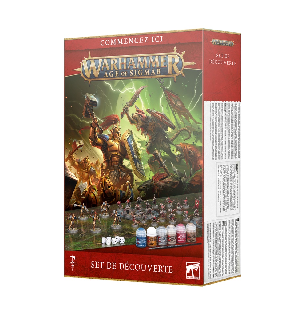 AGE OF SIGMAR:
INTRODUCTORY SET
(FRE)