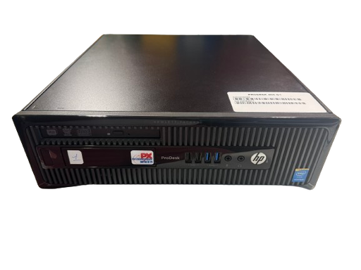 [1] Hp Prodesk reconditioné Intel Pentium G3250 Mémoire Ram 4Go disque dur HD 250GB et SD de 500GB Windows 10 Pro